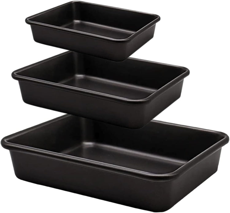Rectangle Cake Pans (3 Count)