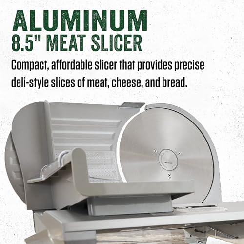 Products 8.5" Electric Meat Slicer (Dual Blade / Non Belt Driven)
