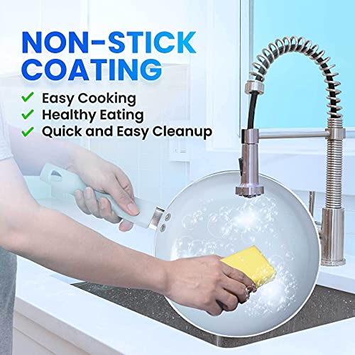 Mueller Pots and Pans Set Healthy Stone 16