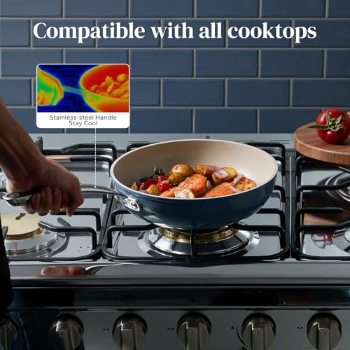 Nonstick Ceramic Pans (4 Count)