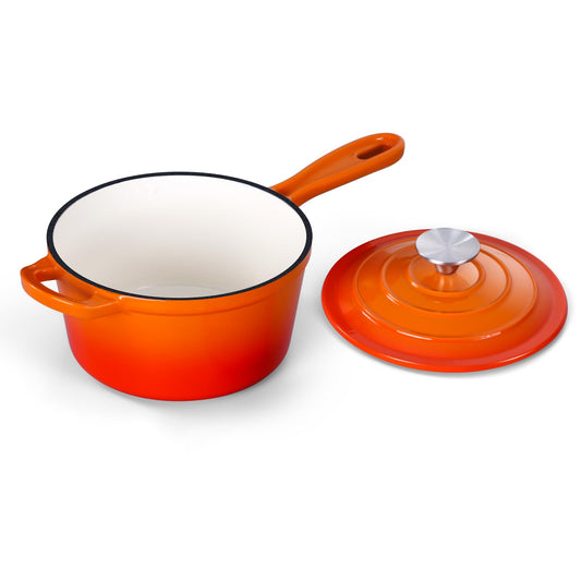 Enameled Cast Iron Sauce Pan Pot