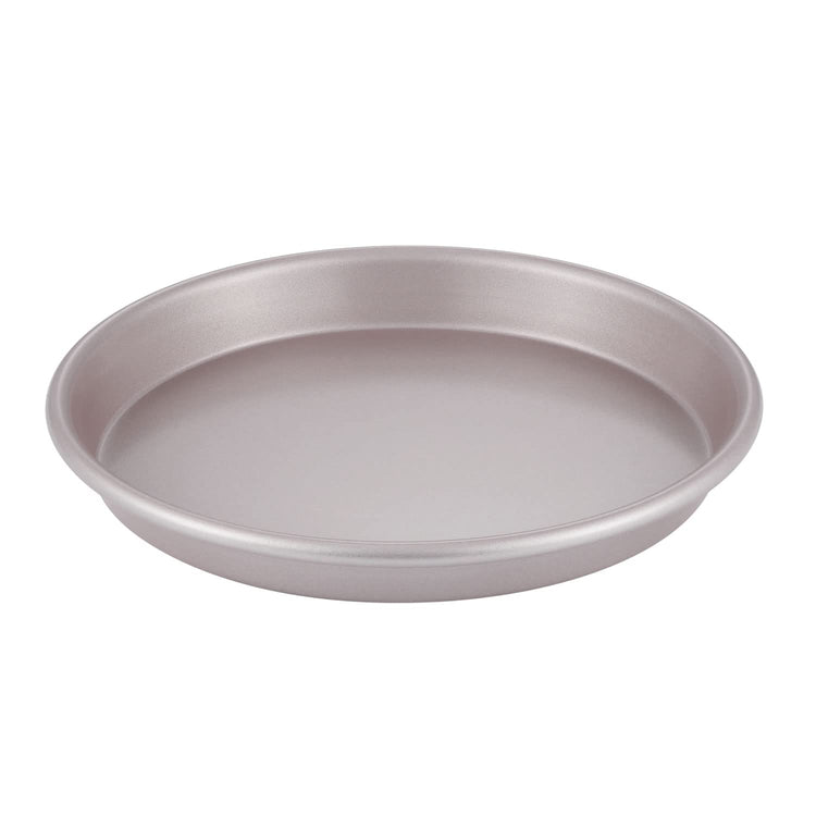 Pizza Pan, 8-Inch Non-Stick Pancake Bakeware for Oven Baking (Champagne Gold)