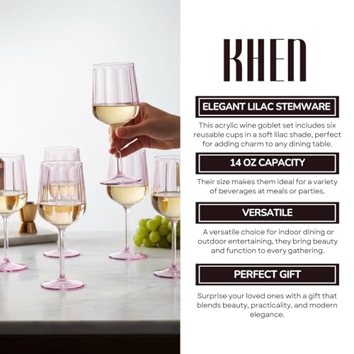 Acrylic Lucia Stemmed Goblets