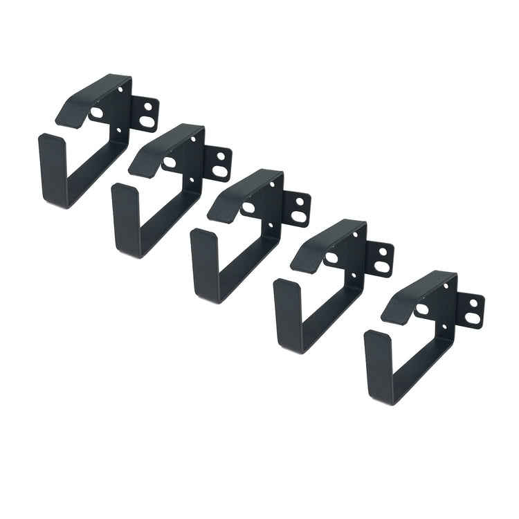 5 Pieces 1.7 x 2.7in Server Rack Cable Management D (5 Count)