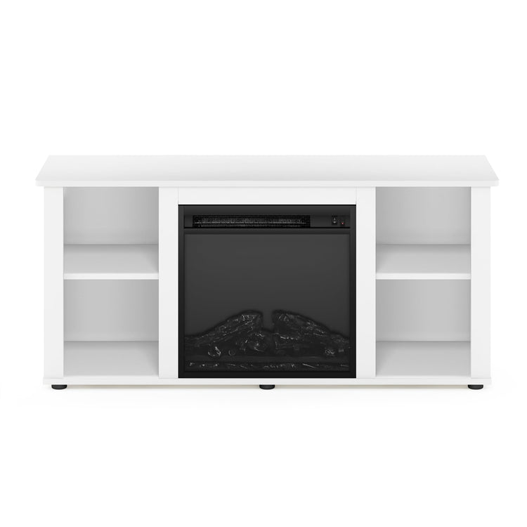 Jensen Entertainment Center Stand with Fireplace for TV up to 55 Inch