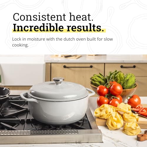 Essential Enamel Cast Iron Dutch Oven