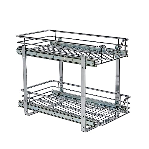 Chrome Plated Steel Dual (Dual Slide / 11.75" - Extended)
