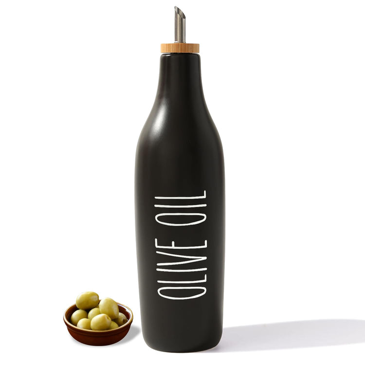 Ceramic Olive Oil Dispenser for Kitchen