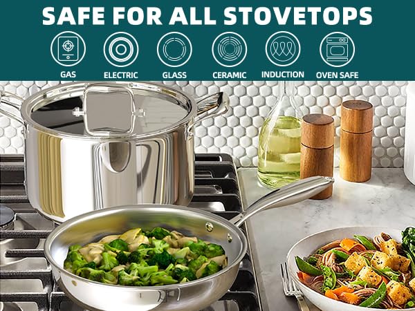 Stainless Steel Cookware Set