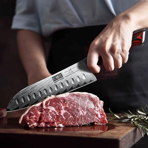 Damascus Knife Set (3 Count)