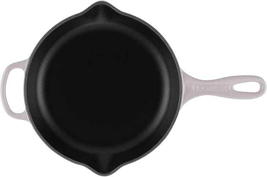 Le Creuset Enameled Cast Iron Signature Iron Handle Skillet, 9", Shallot