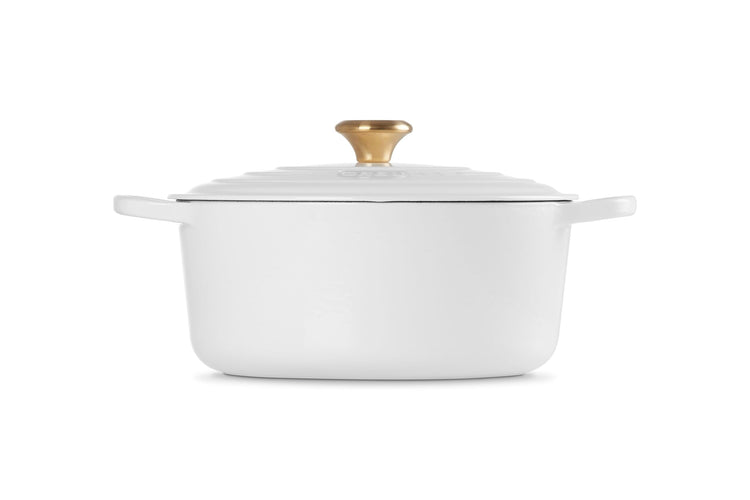 Enameled Cast Iron Round Dutch Oven