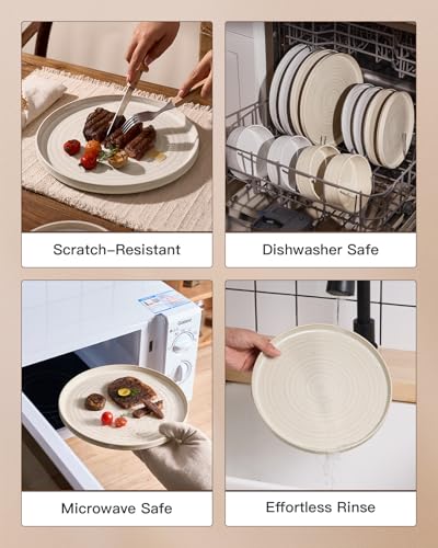 Stoneware Dinnerware Sets for 4 (12 Count)