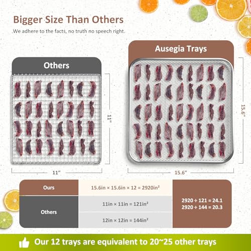 Commercial Large 12 Trays Food Dehydrator