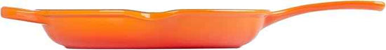 Le Creuset Enameled Cast Iron Signature Iron Handle Skillet, 10.25", Flame