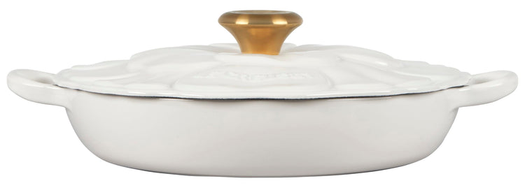 Enameled Cast Iron Petal Braiser