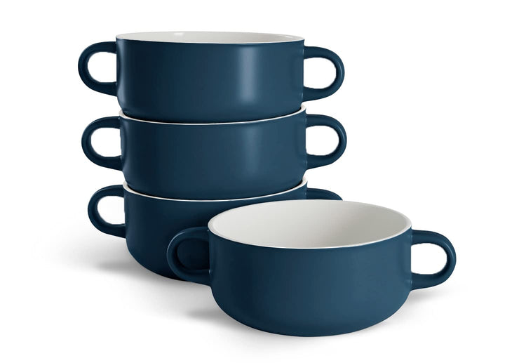 Soup Crocks Ceramic Bowls (4 Count)