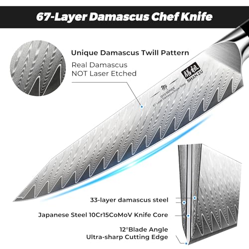 Damascus Chef Knife 6 inch