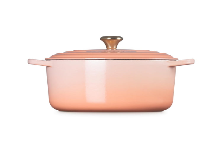 Enameled Cast Iron Oval Dutch Oven