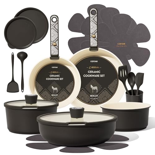 21pcs Ceramic Cookware Set