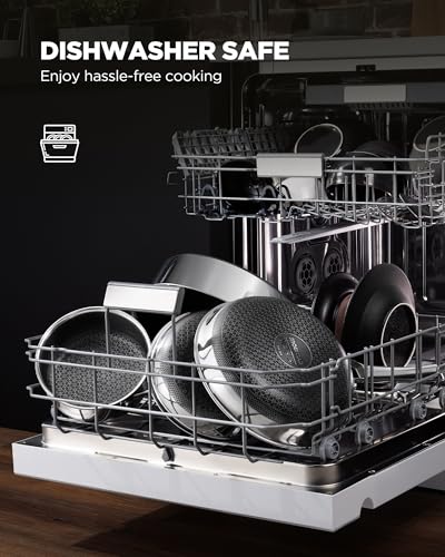 Pots and Pans Set Non Stick (10 Count)