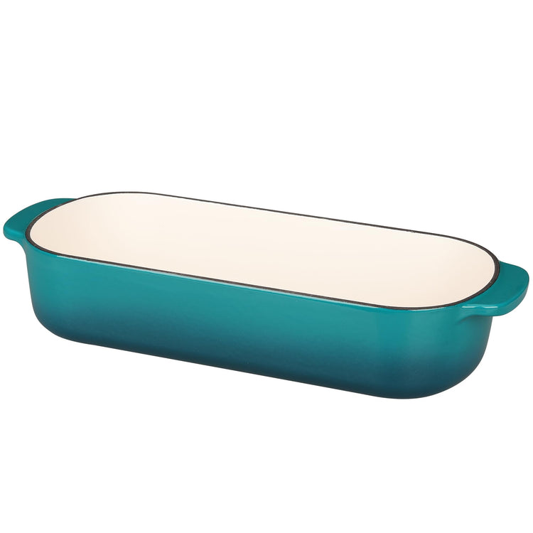 Enameled Cast Iron Loaf Pan with Lid