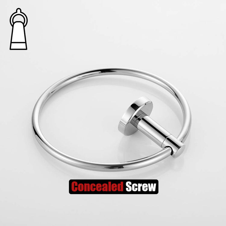 Chrome Towel Ring