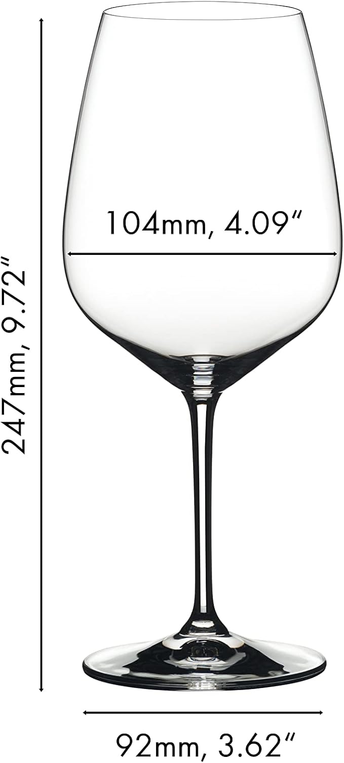Riedel Extreme Cabernet Glass, Set of 2, Clear