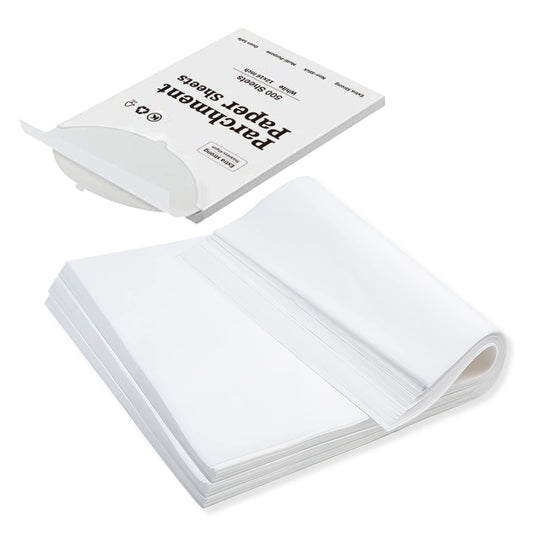 500 Pcs Parchment Paper Baking Sheets