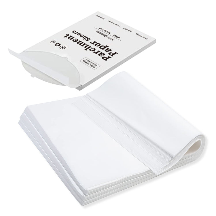 500 Pcs Parchment Paper Baking Sheets