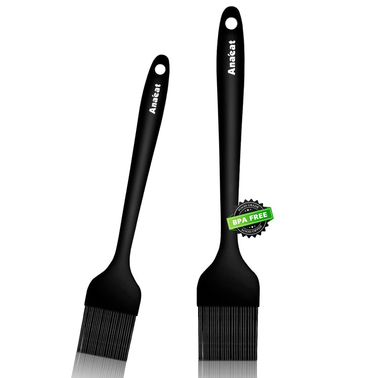 2 Pack Silicone Basting Pastry Brushes (2 Count)
