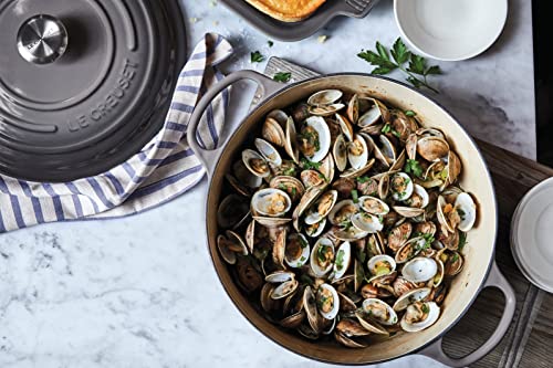 Enameled Cast Iron Round Dutch Oven