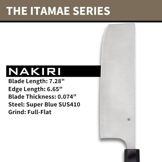 Spyderco Murray Carter Premium Kitchen Knives - Highly Refined Signature Japanese Knives for Culinary Professionals