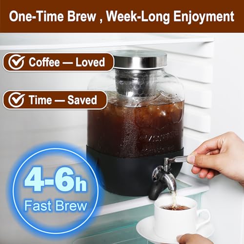Cold Brew Coffee Maker (1 gallon)