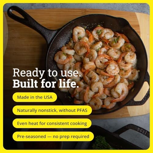 Pre Seasoned Cast Iron Set (3 Piece / Bundle)