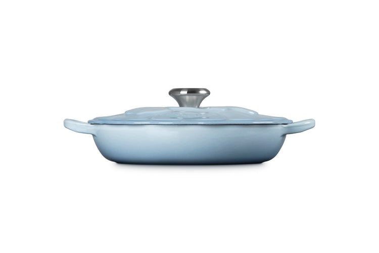 Enameled Cast Iron Petal Braiser
