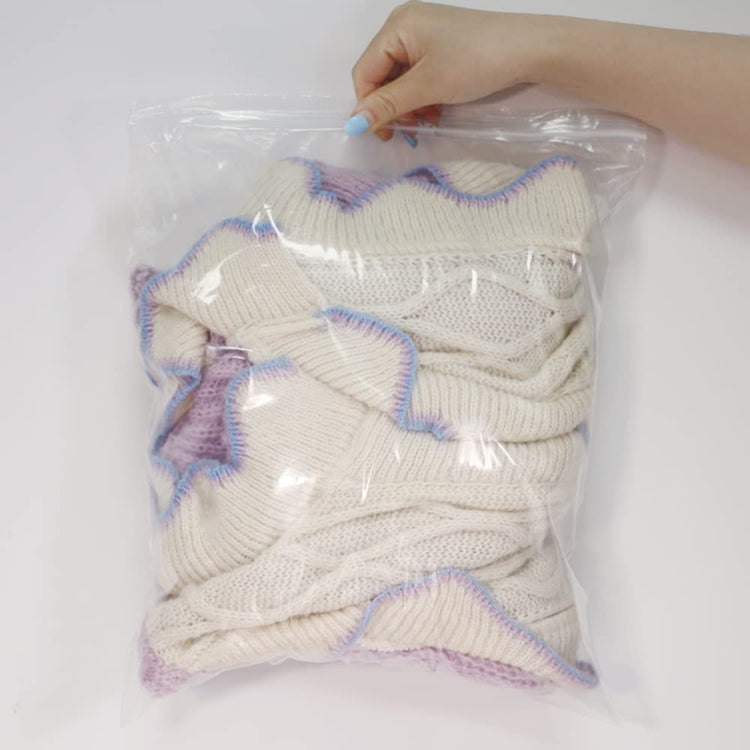 1000 Count 11" x 14" Large Zip Bags