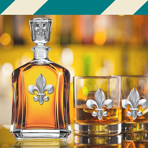 Fleur de Lis Capitol Decanter