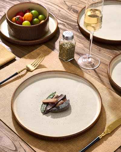 Stoneware Dinnerware Sets (24 Count)