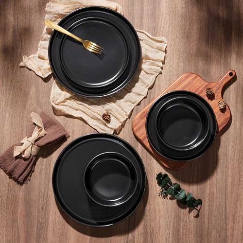 Stoneware Dinnerware Sets for 4