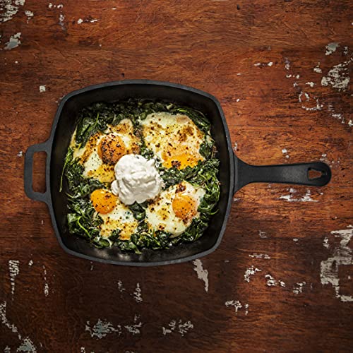 10.5 Inch Cast Iron Square Grill Pan (10.5" Square Grill Pan)