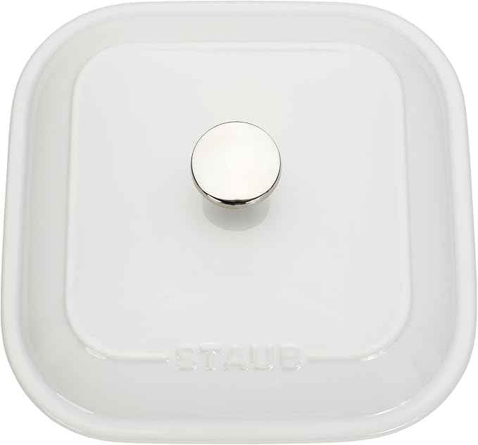 Staub Ceramic Stoneware 5-pc Mixed Baking Dish Set – White