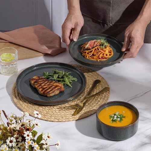 Stoneware Dinnerware Sets for 2