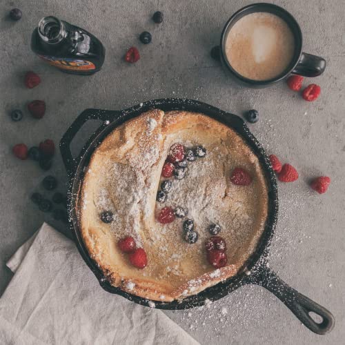 10-1/4 Inch Round Medium Pre-Seasoned Cast Iron Skillet (10 inch)
