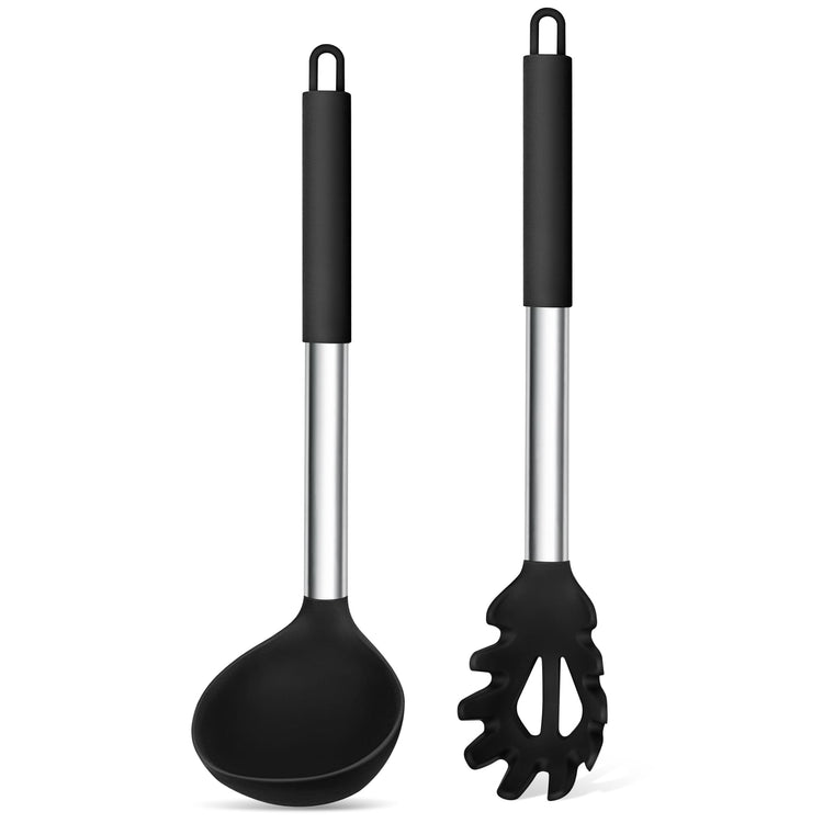 Silicone Pasta Fork and Ladle (2 Count)