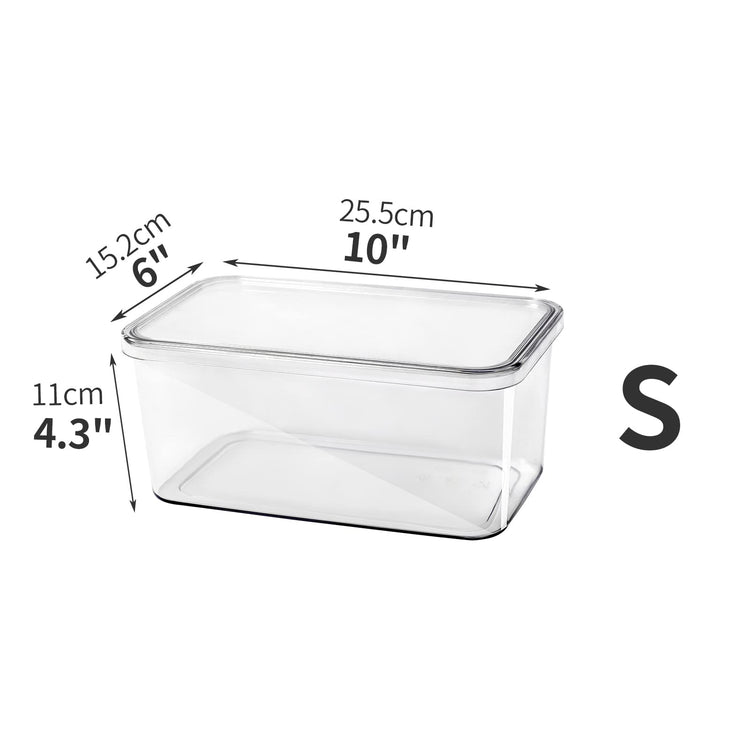 Clear Storage Bins With Lids