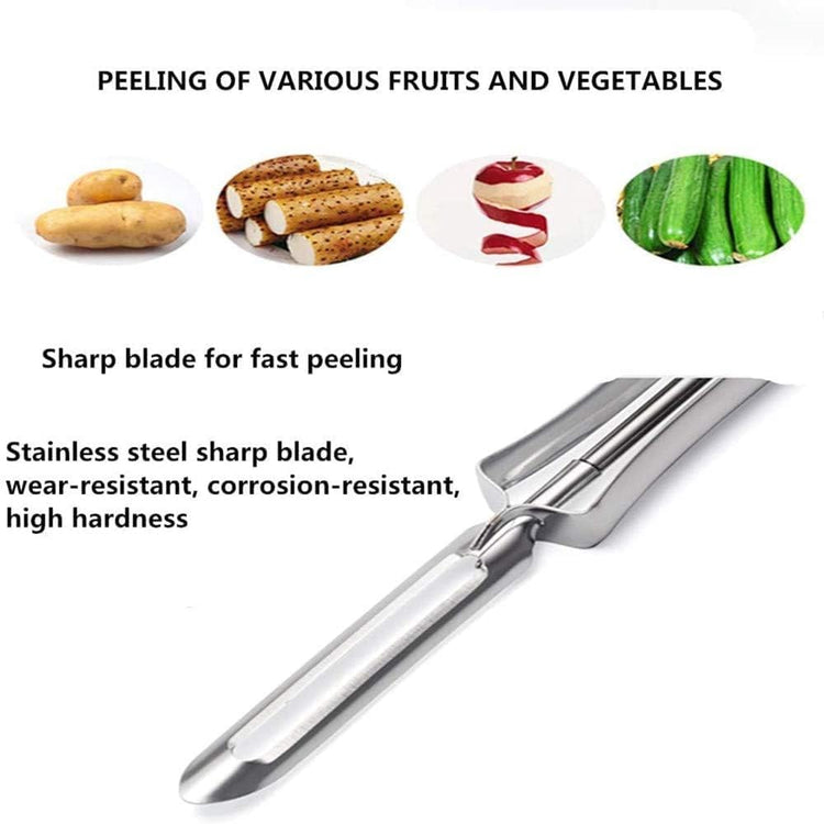 Kitchen vegetable peeler Stainless steel rotary peeler for vegetable and carrot fruit