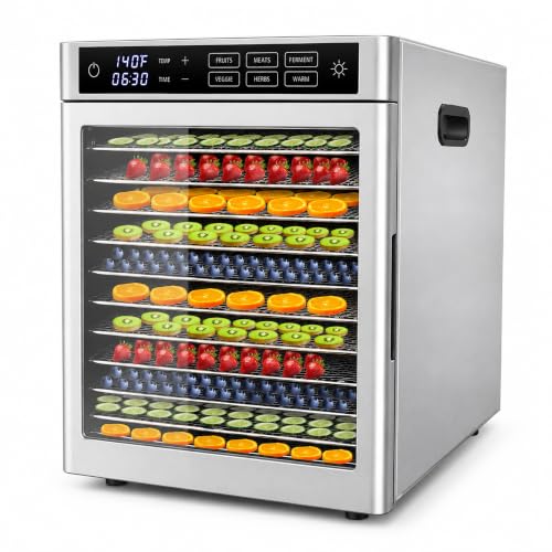12 Tray Commercial Food Dehydrator