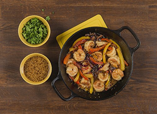 Pre Seasoned Cast Iron Dual Handle Pan (8 Inch)