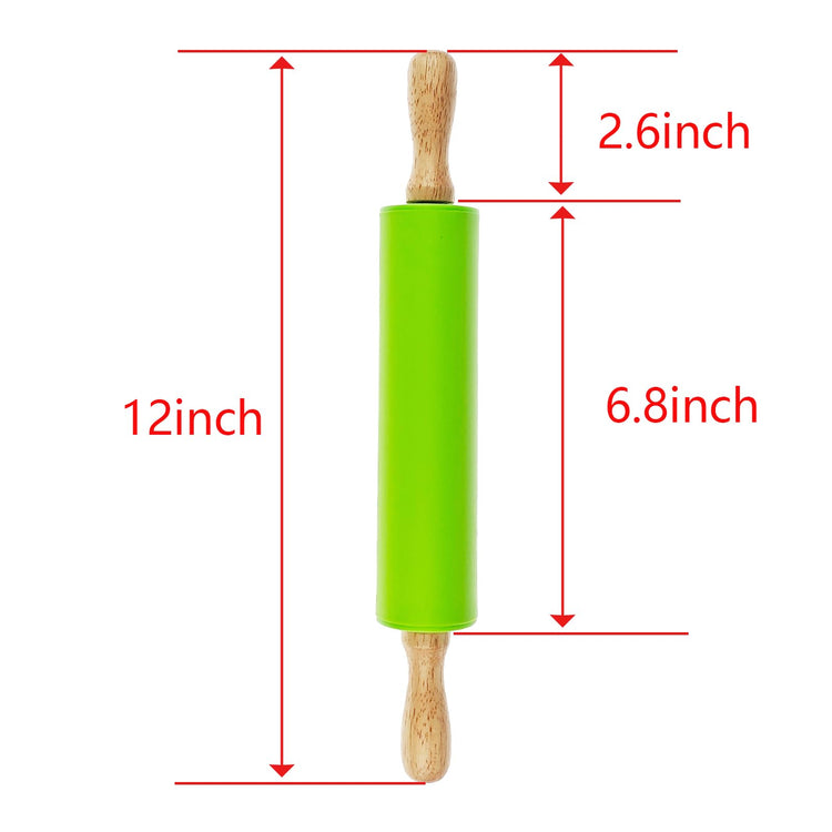 6 Pack Small Rolling Pin for Kids